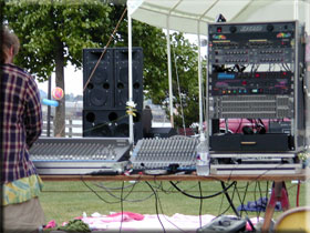 Equipment at Co-Op Party